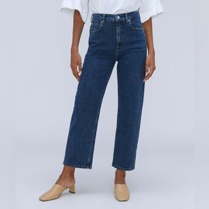 Everlane The highway jeans, high-rise. Size 26 regular. Organic cotton.